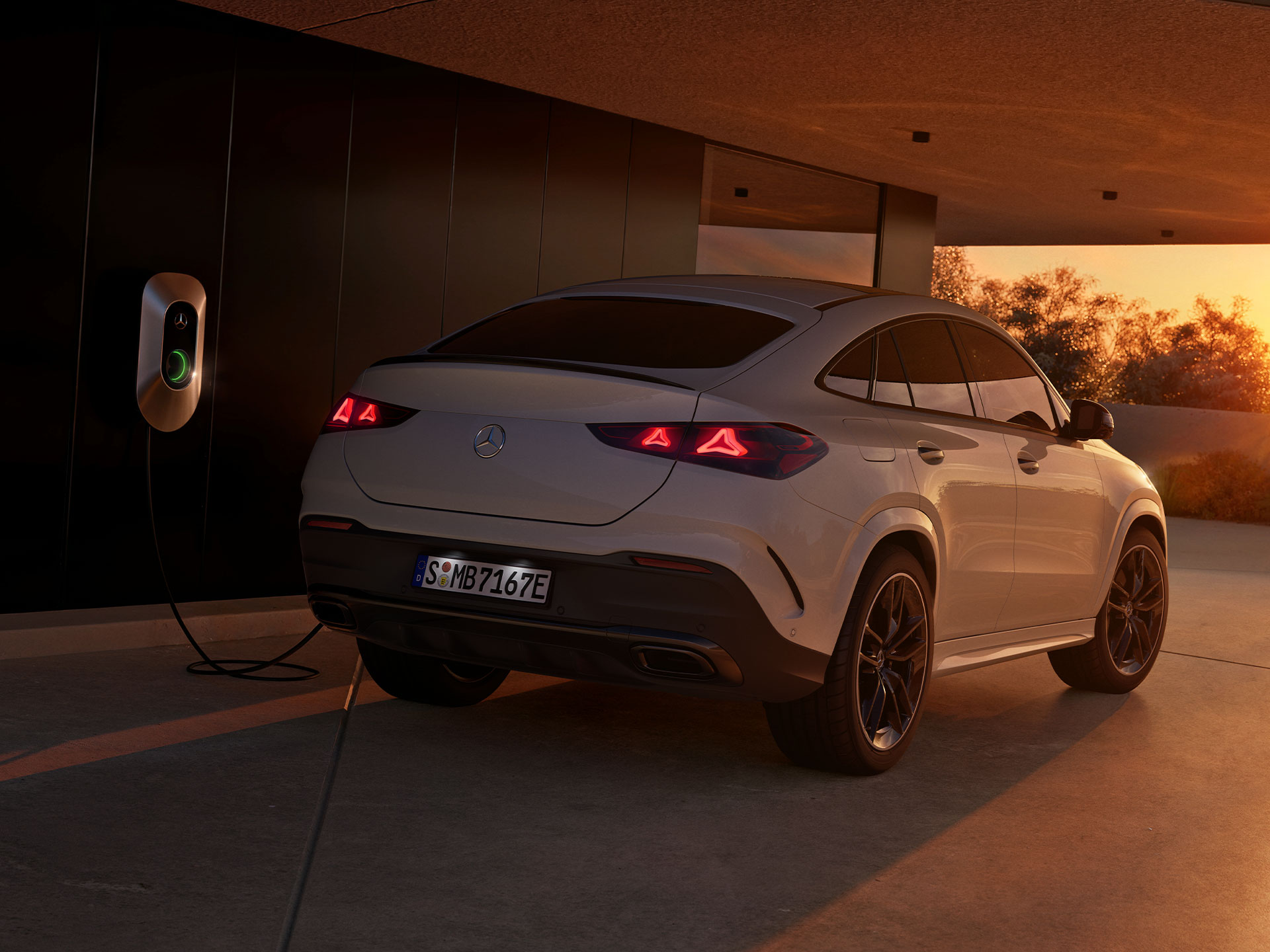 Plug-in-hybride | GLE Coupé | Mercedes-Benz De GLE Coupé van Mercedes-Benz als plug-in hybride.