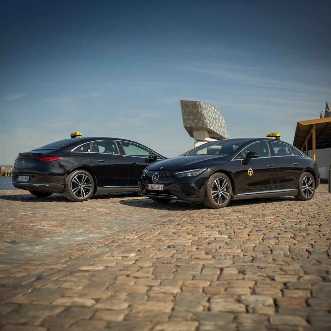 De EQE is de ideale wagen voor texivervoer De EQE is de ideale wagen voor texivervoer