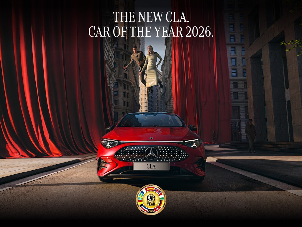 Een ster erbij: de nieuwe, elektrische CLA is verkozen tot Auto van het Jaar 2026 Een ster erbij: de nieuwe, elektrische CLA is verkozen tot Auto van het Jaar 2026