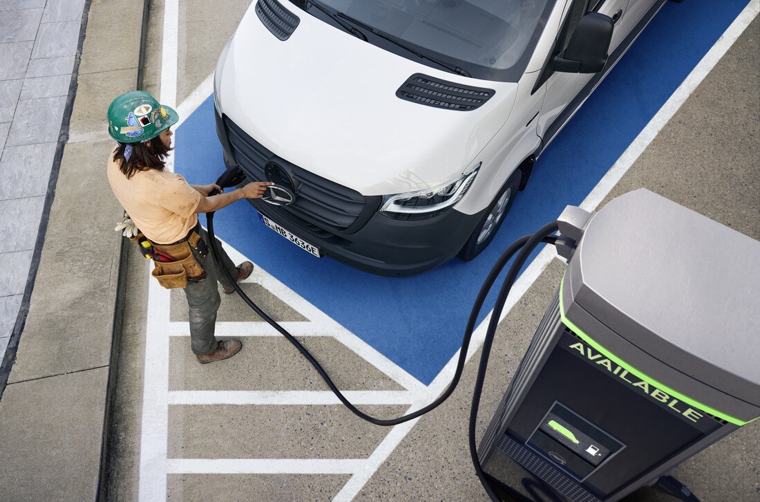 eSprinter Gesloten Bestelwagen. eSprinter Gesloten Bestelwagen.